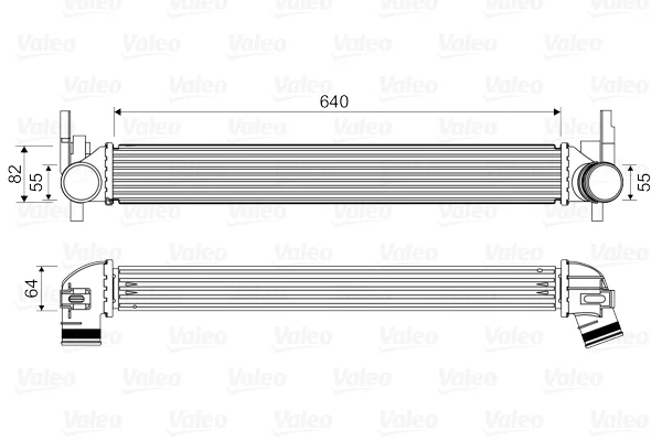 Chladič turba VALEO 818574