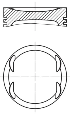 Píst MAHLE 001PI00175000