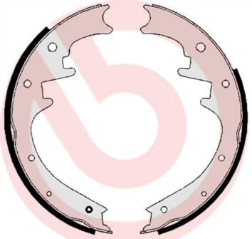 Sada brzdových čelistí BREMBO S37504