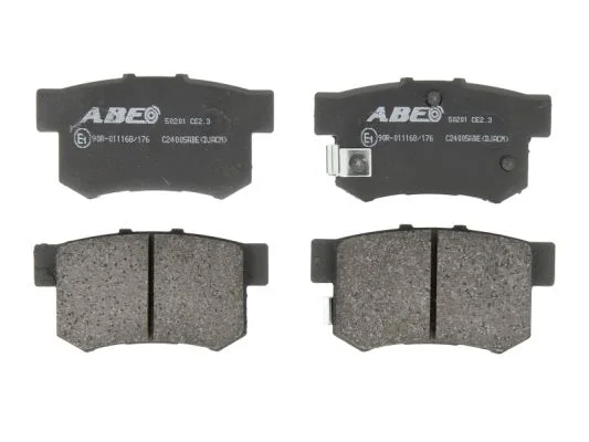 Sada brzdových destiček, kotoučová brzda ABE C24005ABE