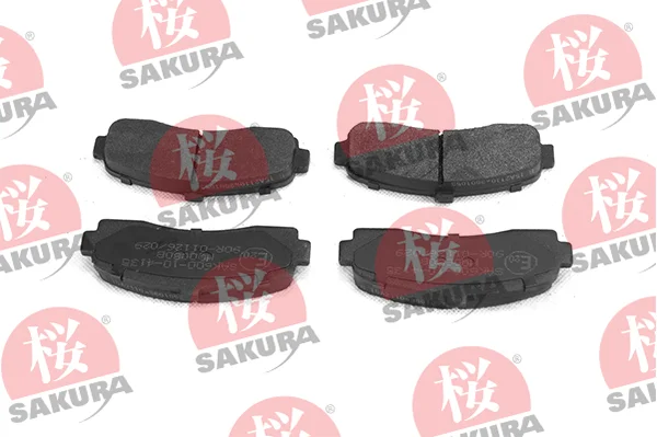 Sada brzdových destiček, kotoučová brzda SAKURA 600-10-4135