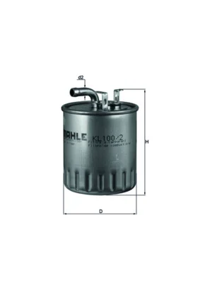 Palivový filtr MAHLE KL100/2