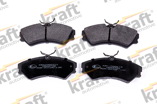 Sada brzdových destiček, kotoučová brzda KRAFT AUTOMOTIVE 6000210