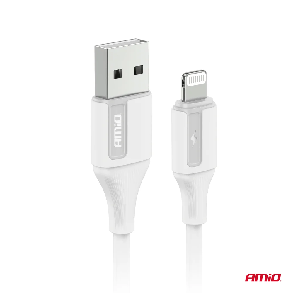 Kabel USB na Lightning 3A 100cm FullLINK AMIO-03919 - Obrázek 2