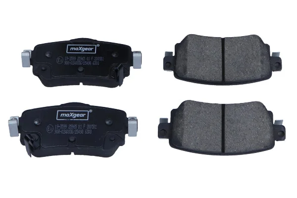 Sada brzdových destiček, kotoučová brzda MAXGEAR 19-3599