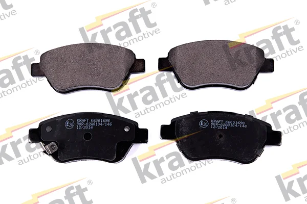 Sada brzdových destiček, kotoučová brzda KRAFT AUTOMOTIVE 6001698