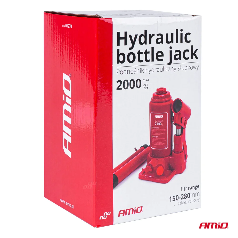 HYDRAULICKÝ ZVEDÁK SLOUPEK 2T 2000 AMIO 01270 - Obrázek 5
