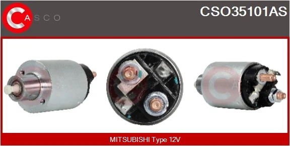 Elektromagnetický spínač, startér CASCO CSO35101AS