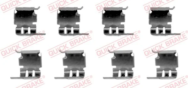 Sada prislusenstvi, oblozeni kotoucove brzdy QUICK BRAKE 109-1286