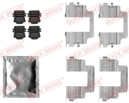Sada prislusenstvi, oblozeni kotoucove brzdy QUICK BRAKE 109-1822