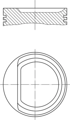 Píst MAHLE 0102902