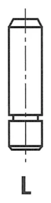 Vedení ventilu FRECCIA G2886 – OE 6121448