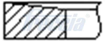 Sada pístních kroužků FRECCIA FR10-248100 – OE 230404A920 Sada pístních kroužků FRECCIA FR10-248100 – OE 230404A920