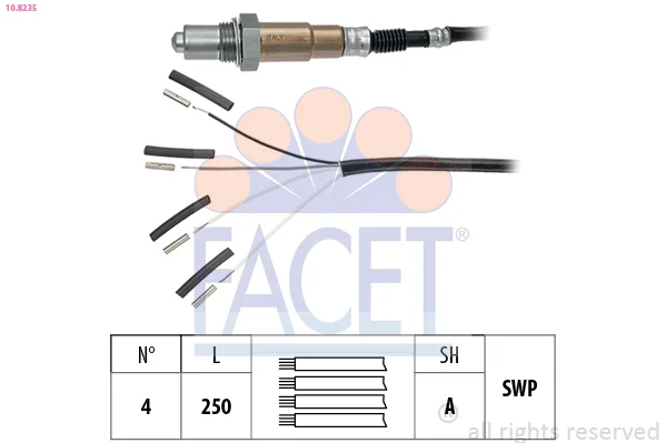 Lambda sonda FACET 10.8235 Lambda sonda FACET 10.8235