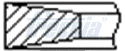 Sada pístních kroužků FRECCIA FR10-209000 – OE 99482118 Sada pístních kroužků FRECCIA FR10-209000 – OE 99482118