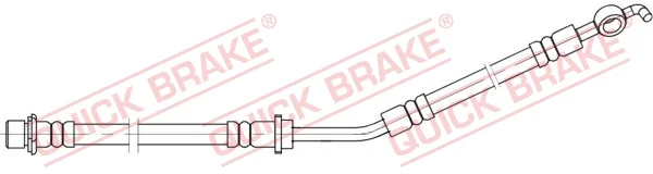 Brzdová hadice QUICK BRAKE 58.866