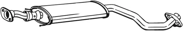 Stredni tlumic vyfuku BOSAL 284-625 – OE 203001KA0A Stredni tlumic vyfuku BOSAL 284-625 – OE 203001KA0A