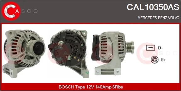 generátor CASCO CAL10350AS