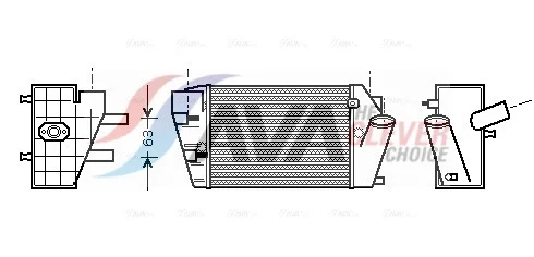 chladič turba AVA Clever Choice AIA4187 chladič turba AVA Clever Choice AIA4187