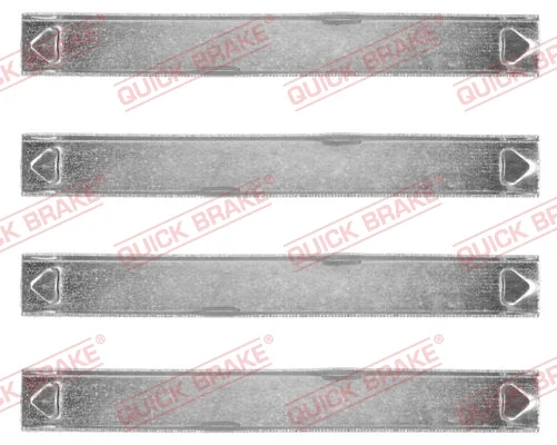 Sada prislusenstvi, oblozeni kotoucove brzdy QUICK BRAKE 109-1857