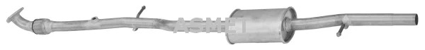 Stredni tlumic vyfuku ASMET 05.149 Stredni tlumic vyfuku ASMET 05.149