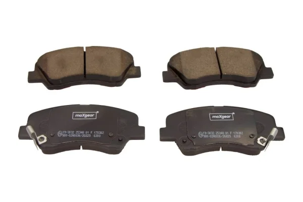 Sada brzdových destiček, kotoučová brzda MAXGEAR 19-3032