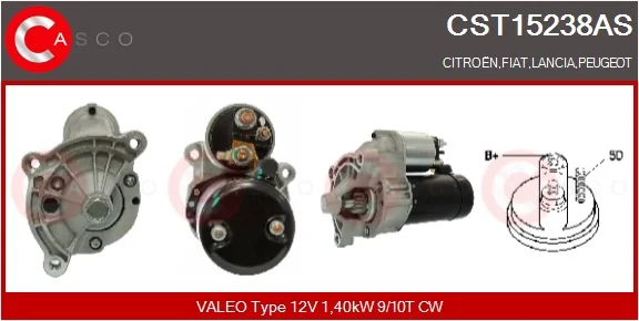 Startér CASCO CST15238AS