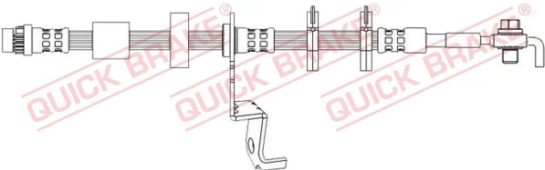 Brzdová hadice QUICK BRAKE 50.726X – OE 4806N3 Brzdová hadice QUICK BRAKE 50.726X – OE 4806N3