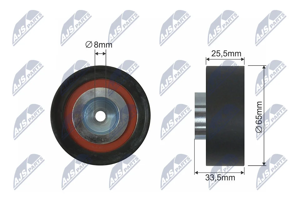 Vratná/vodicí kladka, klínový řemen NTY RNK-HD-021 – OE PQR100880 Vratná/vodicí kladka, klínový řemen NTY RNK-HD-021 – OE PQR100880