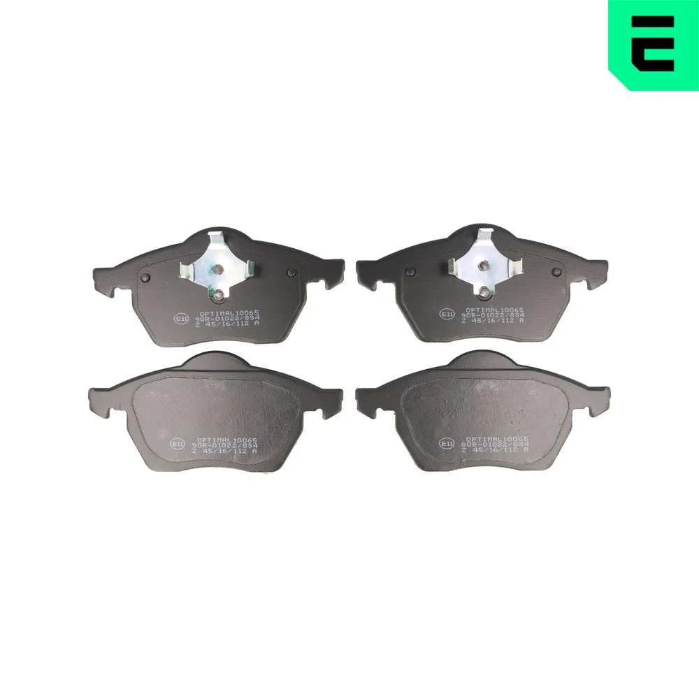 Sada brzdových destiček, kotoučová brzda OPTIMAL BP-10065