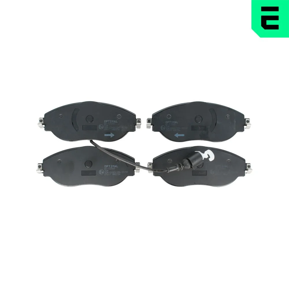 Sada brzdových destiček, kotoučová brzda OPTIMAL BP-12802
