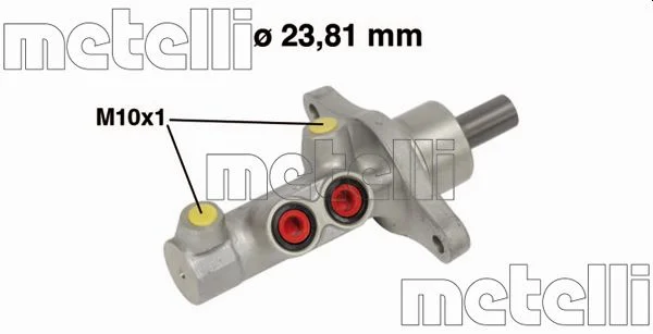 Hlavní brzdový válec METELLI 05-0705 – OE 7701208838