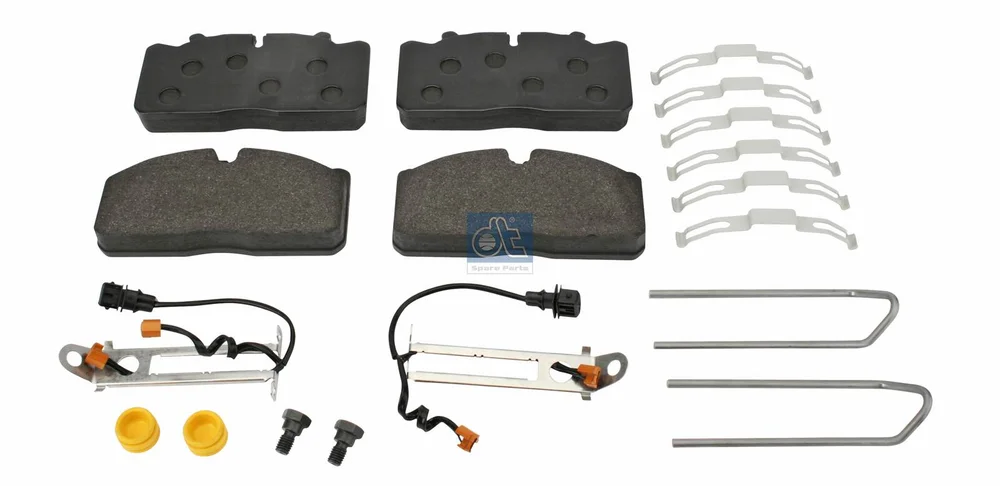 Sada brzdových destiček, kotoučová brzda DT Spare Parts 6.95100