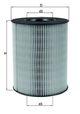 Vzduchový filtr KNECHT LX794 – OE A1660940004