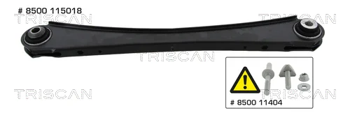 Řídicí páka, zavěšení kol TRISCAN 8500115018 – OE 33326788549