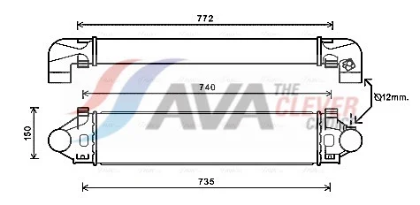 Chladič turba AVA Clever Choice VO4190 Chladič turba AVA Clever Choice VO4190