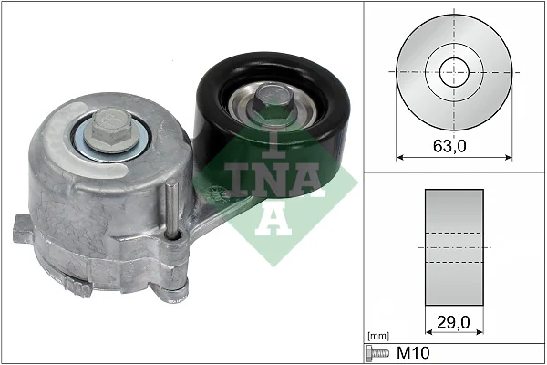 Napínací rameno, žebrovaný klínový řemen Schaeffler INA 534065010 Napínací rameno, žebrovaný klínový řemen Schaeffler INA 534065010