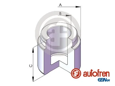 Píst, brzdový třmen AUTOFREN SEINSA D025347 – OE 4773150040