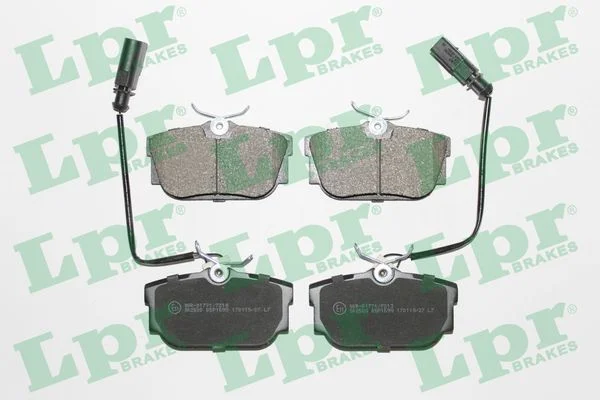 Sada brzdových destiček, kotoučová brzda LPR 05P1699