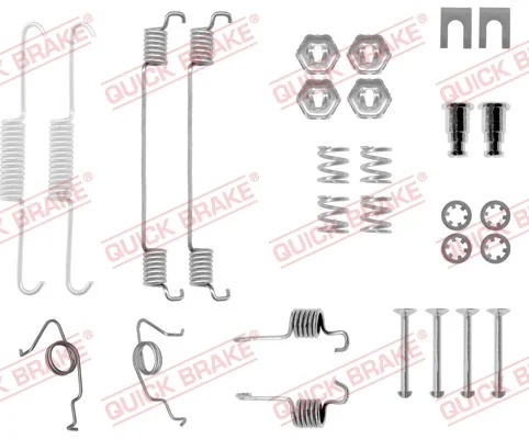 Sada příslušenství, brzdové čelisti QUICK BRAKE 105-0626