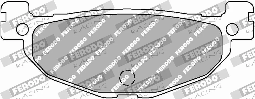 Sada brzdových destiček, kotoučová brzda FERODO RACING FDB2200EF