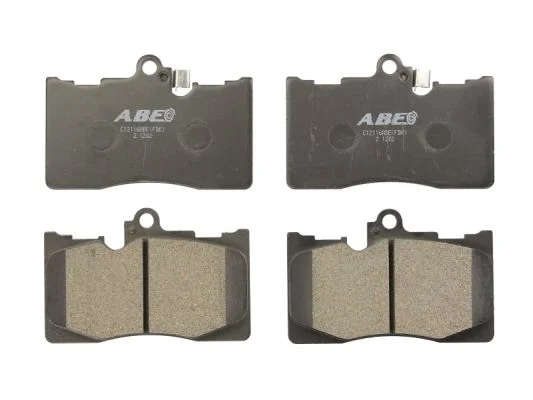 Sada brzdových destiček, kotoučová brzda ABE C12116ABE Sada brzdových destiček, kotoučová brzda ABE C12116ABE