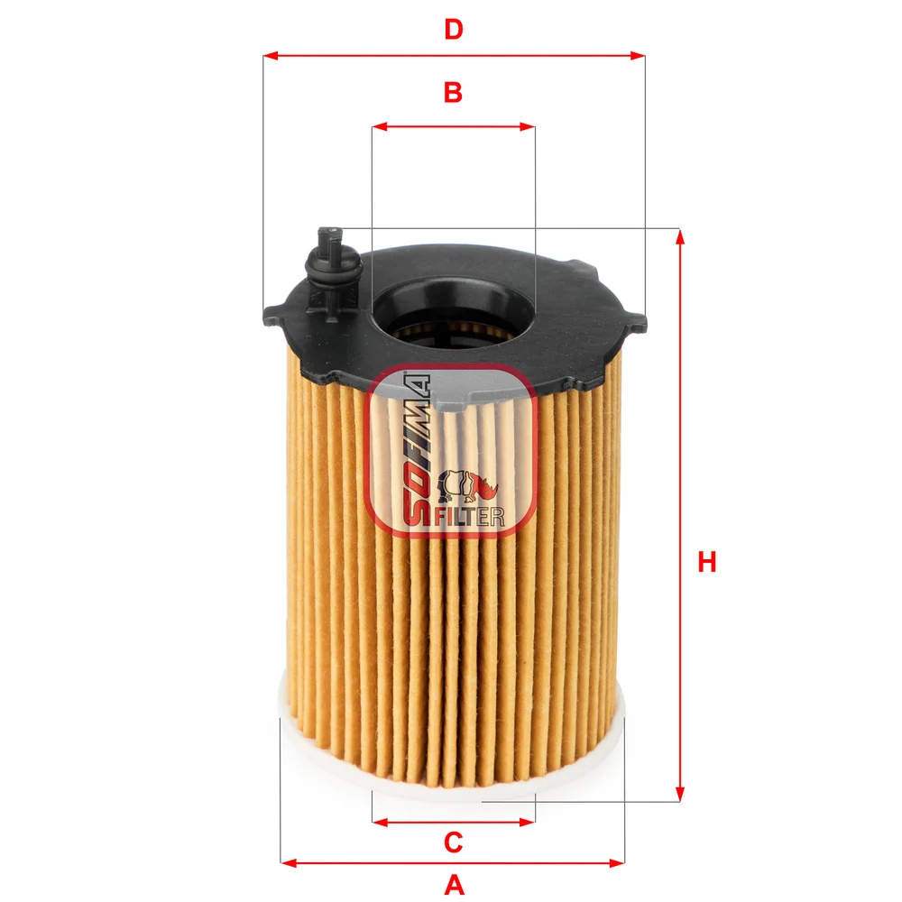 Olejový filtr SOFIMA S5128PE – OE 55224598