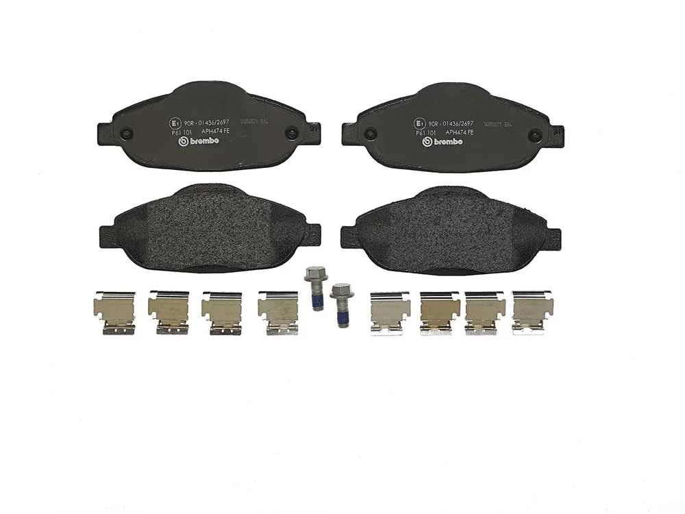 Sada brzdových destiček, kotoučová brzda BREMBO P61101X