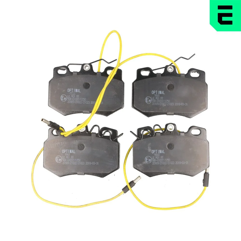 Sada brzdových destiček, kotoučová brzda OPTIMAL BP-09868