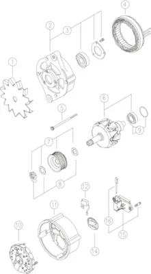generátor MAHLE MG24