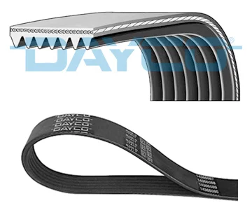 ozubený klínový řemen DAYCO 7PK1057H ozubený klínový řemen DAYCO 7PK1057H