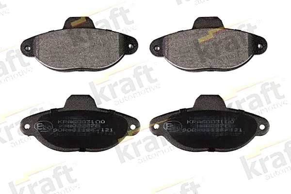 Sada brzdových destiček, kotoučová brzda KRAFT AUTOMOTIVE 6003100