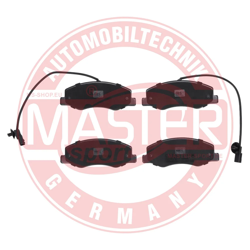 Brzdové platničky-sada PREMIUM MASTER-SPORT GERMANY 13046048572N-SET-MS