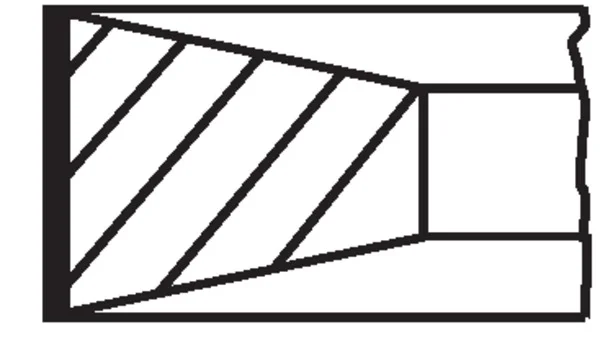Sada pistnich krouzku MAHLE 039RS001130N0